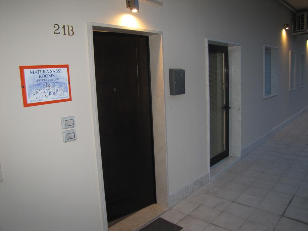 Matera Sassi Rooms 21/A E 21/B Екстер'єр фото